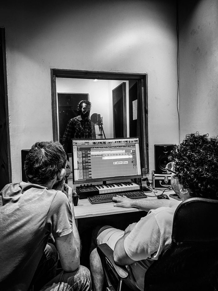 Franc en el estudio