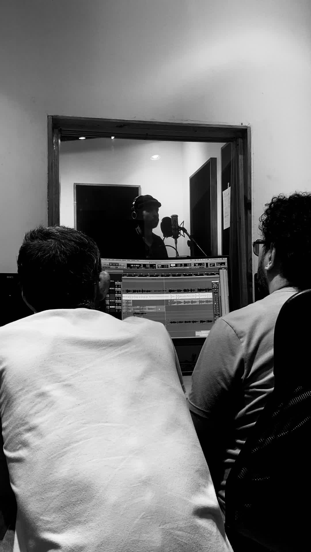 Clip en vivo — sesión de estudio
