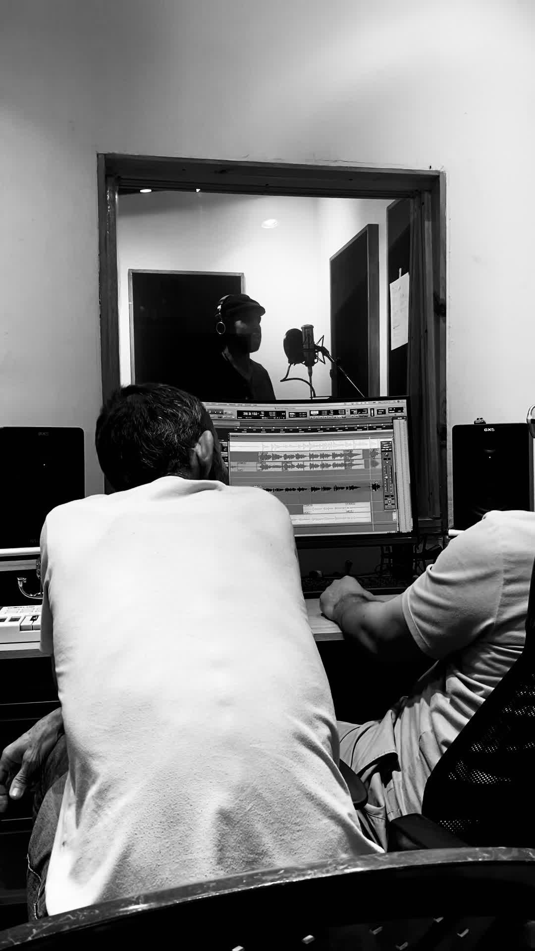 Clip en vivo — sesión de estudio