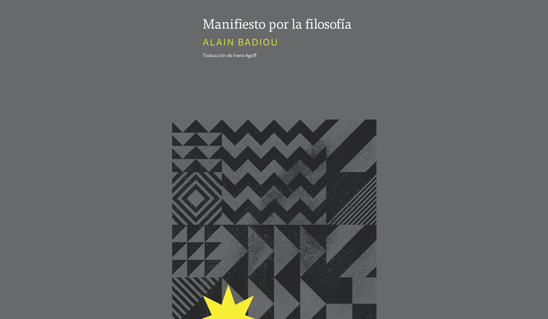 Manifiesto por la Filosofía – Alain Badiou