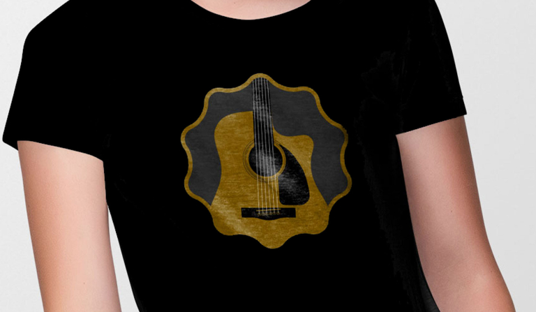 Camiseta Guitarra